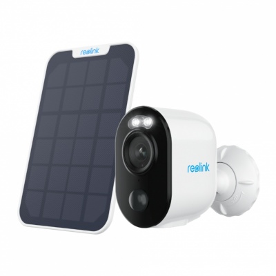 Reolink | Wireless Solar & Battery Powered Security Camera with Smart Detection, 3W | Argus Series B310 with Solar Panel | Bullet | 3 MP | f=4mm，F=2.0 | IP65 | H.264/H.265 | Micro SD, Max. 128GB