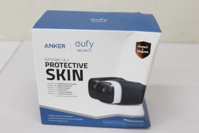 SALE OUT.  | SALE OUT. Anker Eufy | 2 Set Silicone Skins In Black | 24 month(s) | DAMAGED PACKAGING