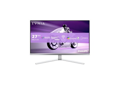 Philips | 27M2N8500/00 | 27 " | OLED | 16:9 | 360 Hz | 0.03 ms | 2560 x 1440 pixels | 250 cd/m² | HDMI ports quantity 2 | White