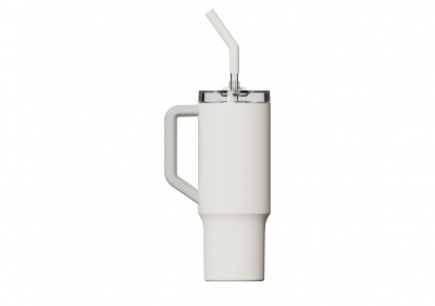 Xiaomi | Straw Mug | Capacity 1 L | Material Stainless steel | White