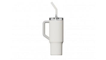 Xiaomi | Straw Mug | Capacity 1 L | Material Stainless steel | White