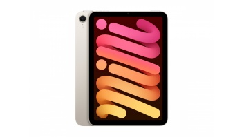 Apple | iPad mini | 8.3 " | Starlight | IPS | 2266 x 1488 pixels | Apple A17 Pro | 512 GB | Wi-Fi | Front camera | 12 MP | Rear camera | 12 MP | Bluetooth | 5.3 | iPadOS | USB-C charging cable