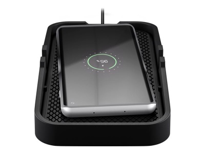 Goobay 60471 Wireless Vehicle Fast Charger 15 W, Black | Goobay