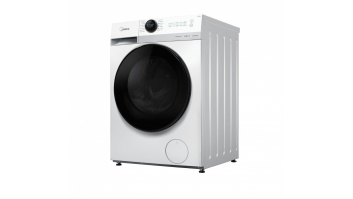 Midea Washing Machine | MF200W80WB/W-HR | Energy efficiency class A | Front loading | Washing capacity 8 kg | 1400 RPM | Depth 48 cm | Width 60 cm | Display | LCD | Steam function | White