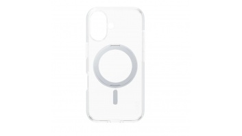 CARE Feature Case | Back cover | Apple | iPhone 16 | Recycled plastic | Silver | Kickstand & MagSafe