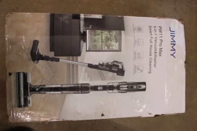 SALE OUT. Jimmy | Vacuum Cleaner and Washer | PW11 Pro Max | Cordless operating | Washing function | 460 W | 21.6 V | Operating time (max) 80 min | Silver/Black | Warranty 19 month(s) | REFURBISHED, USED, DIRTY, SCRATCHED, MISSING LIQUID BOTTLE