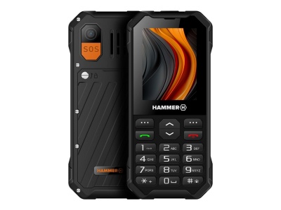 Hammer 6 LTE | Black | 2.4 " | IPS | 48 MB | 128 MB | Dual SIM | Nano SIM | 3G | Bluetooth | 2.1 | USB version Type-C | Built-in camera | Main camera resolution 2 MP | 2500 mAh