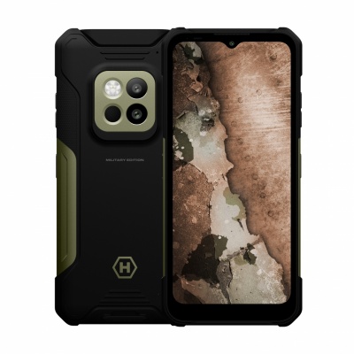 Hammer Construction | 2 Thermal 5G Military Edition | Green | 6.58 " | IPS | 1080 x 2408 pixels | Mediatek | Dimensity 6300 | Internal RAM 8 GB | 256 GB | microSD | Dual SIM | Nano SIM + eSIM | 3G | 4G | 5G | Main camera resolution 108 MP | Secondary came