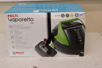 SALE OUT. SALE OUT. Polti | Steam cleaner | PTEU0280 Vaporetto Pro 95_Turbo Flexi | Power 1100 W | Steam pressure 5 bar | Water tank capacity 1.3 L | Black/Green | DAMAGED PACKAGING