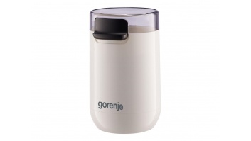 Gorenje | Coffee Grinder | SMK150SW | 150 W | Coffee beans capacity 45 g | Lid safety switch | White