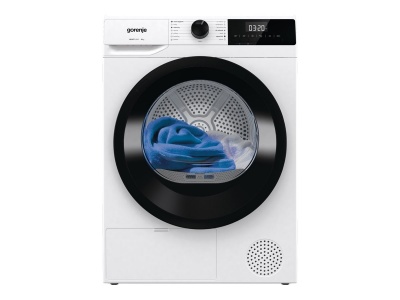 Gorenje Dryer Machine | DHNE82 | Energy efficiency class Class D | Front loading | 8 kg | LED | Depth 55 cm | White