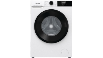 Gorenje | Washing Machine | W11NHPI84AS | Energy efficiency class A | Front loading | Washing capacity 8 kg | 1400 RPM | Depth 54 cm | Width 60 cm | Display | LED | Steam function | White