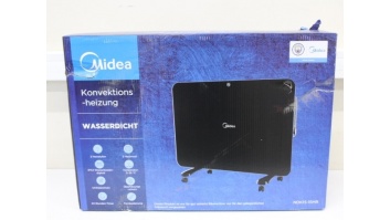 SALE OUT. Midea NDK15-15MR Convection Heater, Black | SALE OUT. Midea | Convection Heater | NDK15-15MR | Convection Heater | 1500 W | Number of power levels 3 | Black | DAMAGED PACKAGING, DENT ON THE BACK AND SCRATCHES ON EDGE | IPX4