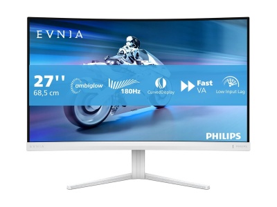 Philips | 27M2C5201L/00 | 27 " | VA | 16:9 | 180 Hz | 1 ms | 1920 x 1080 pixels | 300 cd/m² | HDMI ports quantity 2 | White