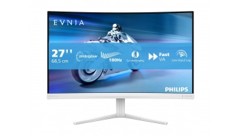 Philips | 27M2C5201L/00 | 27 " | VA | 16:9 | 180 Hz | 1 ms | 1920 x 1080 pixels | 300 cd/m² | HDMI ports quantity 2 | White
