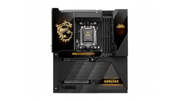 MSI MEG X870E GODLIKE | Processor family AMD | Processor socket AM5 | Supported hard disk drive interfaces SATA, M.2 | Number of SATA connectors 4