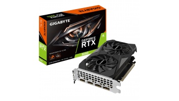 Gigabyte GeForce RTX 3050 WINDFORCE OC V2 6G | NVIDIA | 6 GB | GeForce RTX 3050 | GDDR6 | HDMI ports quantity 2 | PCI-E 4.0 | Memory clock speed 14000 MHz