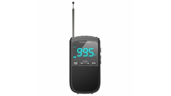 Camry | Portable mini radio | CR 1905 | Alarm function | Black