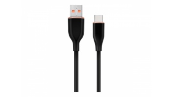 Cablexpert | Premium silicon Type-C USB charging and data cable, 1.5 m | CC-USB2S-AMCM-1.5M-BK