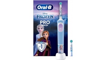Oral-B Electric Toothbrush | Vitality Pro Frozen | Rechargeable | For children | Number of brush heads included 1 | Number of teeth brushing modes 2