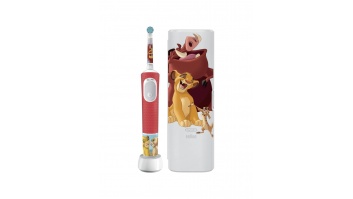 Braun | Electric Toothbrush | Vitality PRO Kids 3+ Lion King | Rechargeable | For children | Number of brush heads included 1 | Number of teeth brushing modes 2