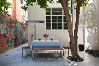 TunaBone Electric Standing Patio Heater, Single carbon golden tube | TB2580ST-01 | Patio heater | 2500 W | Black