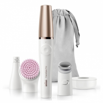Braun Epilator with accessories | SE912 FaceSpa Pro | Number of power levels 1 | Wet & Dry | White