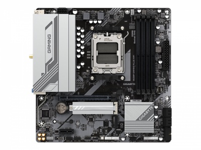 Gigabyte B650M GAMING PLUS WF | Processor family AMD | Processor socket AM5 | DDR5 | Supported hard disk drive interfaces M.2, SATA | Number of SATA connectors 4