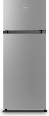 Gorenje Refrigerator | RF414EPS4 | Energy efficiency class E | Free standing | Double Door | Height 143.6 cm | Fridge net capacity 165 L | Freezer net capacity 41 L | 40 dB | Grey