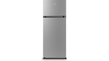 Gorenje Refrigerator | RF414EPS4 | Energy efficiency class E | Free standing | Double Door | Height 143.6 cm | Fridge net capacity 165 L | Freezer net capacity 41 L | 40 dB | Grey