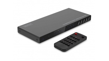 Digitus 4x2 HDMI Matrix Switch/Multi-Viewer, 4K/30Hz | DS-55345 | Black