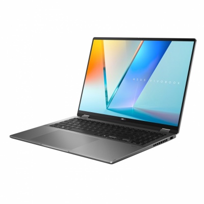 Asus Vivobook 16 Flip TP3607SA-RJ033W | Matte Gray | 16 " | OLED | Touchscreen | 3K | 2880 x 1800 pixels | Glossy | Intel Core Ultra 7 | 256V | 16 GB | LPDDR5X | Solid-state drive capacity 1000 GB | Intel Arc Graphics | Windows 11 Home | 802.11be | Blueto