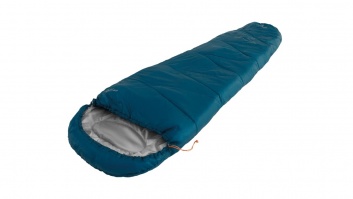 Easy Camp Starling Mummy Blue 8°C | Sleeping Bag | 210 x 75 x 50 cm | -5 to 12 °C | Two-way open-end, autolock