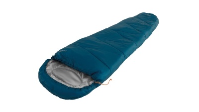 Easy Camp Starling Mummy Blue 8°C | Sleeping Bag | 210 x 75 x 50 cm | -5 to 12 °C | Two-way open-end, autolock