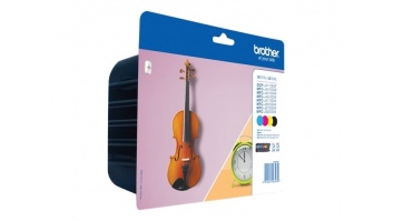 Brother LC127XLVALBP | Ink Cartridge | Black, Cyan, Magenta, Yellow