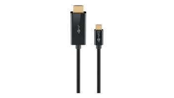 Goobay USB-C to HDMI Cable 4K at 60 Hz, 1 m | 75696