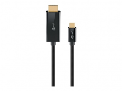 Goobay USB-C to HDMI Cable 4K at 60 Hz, 1 m | 75696