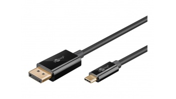 Goobay USB-C to DisplayPort Cable 4K at 60 Hz, 1 m | 75704