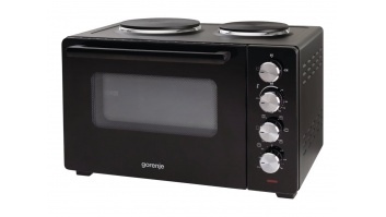 Gorenje | Mini Oven | OM30GBX | 30 L | Number of burners/cooking zones 2 | 1600 W | Black