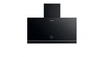 Whirlpool Hood | WHVA 62F LM K | Wall mounted | Energy efficiency class A | Width 59.8 cm | 485 m³/h | Mechanical | LED | Black