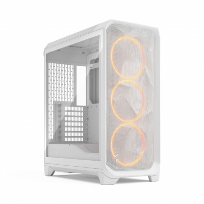 Fractal Design Meshify 3 | White RGB TG Clear Tint | Mid-Tower | Power supply included No | ATX