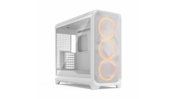 Fractal Design Meshify 3 XL | White RGB TG Clear Tint | Mid-Tower | Power supply included No | ATX