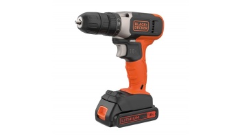 BLACK & DECKER | Cordless Drill Driver | BCD001C1-QW | 18 V | 1.5 Ah | Lithium