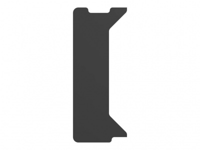 Genesis | Holm Modular Side Desk Top Left 30cm | NDS-2276 | Anthracite Black