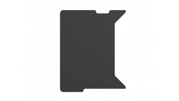 Genesis | Holm Modular Side Desk Top Left 60cm | NDS-2282 | Anthracite Black