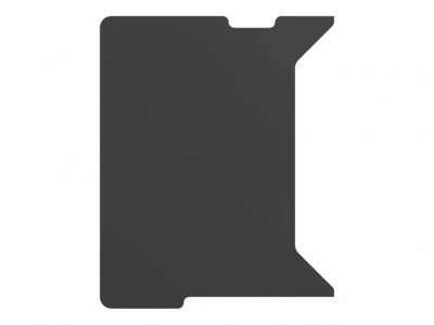 Genesis | Holm Modular Side Desk Top Left 60cm | NDS-2282 | Anthracite Black