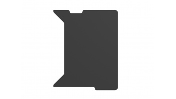 Genesis | Holm Modular Side Desk Top Right 60cm | NDS-2283 | Anthracite Black