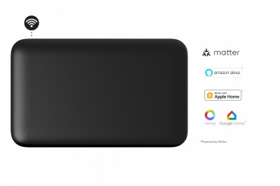 Mill Invisible Smart WiFi Panel Heater | PA700WIFI4B | Panel Heater | 700 W | Suitable for rooms up to 9-12 m² | Black | IPX4