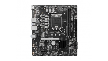 MSI PRO B760M-B DDR4 | Processor family Intel | Processor socket LGA1700 | DDR4 | Supported hard disk drive interfaces SATA, M.2 | Number of SATA connectors 4