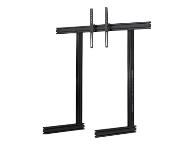 Next Level Racing Floor stand | ELITE Free Standing Single Monitor Stand | Vertical adjustment | 65 " | Black